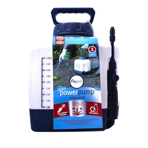 Image of FloPro Garden Pressure Hand Pump 5L Sprayer Chemical Weed Killer