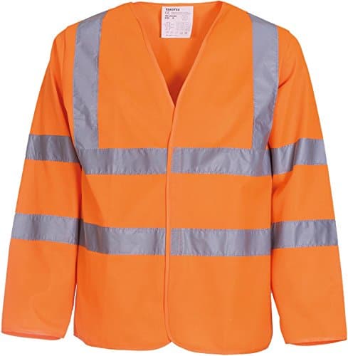 Image of Yoko Hi Vis Long Sleeve Waistcoat (hvj200) Xl Orange
