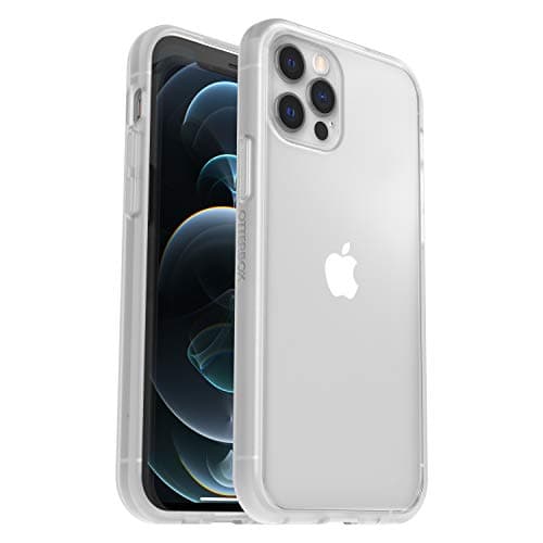 Image of OtterBox React Series Shockproof and Drop Proof Mobile Phone Protective Thin Case for iPhone 12/12 Pro, Clear