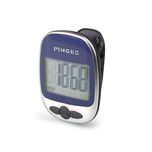 Image of Pingko Walking Pedometer Accurately Track Steps Portable Sport Pedometer Step/distance/calories/Counter Fitness Tracker, Calorie Counter-Blue
