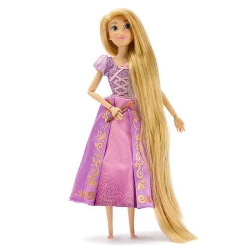 Image of Disney Store Official Rapunzel Wardrobe Vanity Play Set, Tangled, Fashion Doll with Long Hair, Pascal Figure, Mirror & Accessories