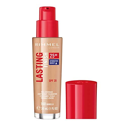 Image of Old Product & Packaging - Rimmel Lasting Finish 25 Hour Foundation Vanilla