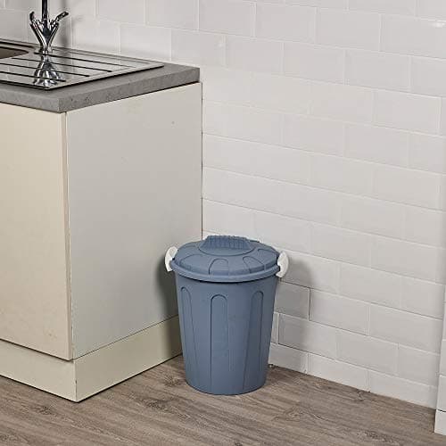 Image of URBNLIVING 23 Or 40 Litters Disposal Rubbish Garbage Kitchen Bin Removable Lids (23 Liters, Blue)