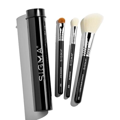 Image of Sigma Essential Trio Brush Set, Black
