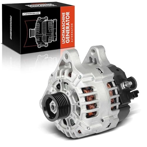 Image of Frankberg Alternator Alternater Compatible with C3 I FC FN 1.1L-1.6L 2002-2010 206 CC 2D 1.6L 2000-2007 207 WA WC 1.4L 1.6L 2006-2013 307 SW 3H 1.4L 1.6L 2002-2008 Replace# 9638544280