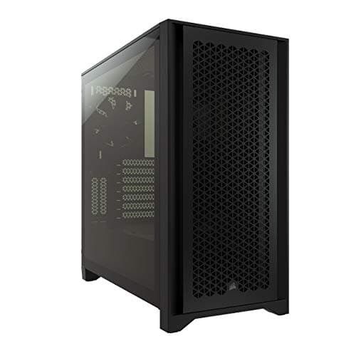 Image of Corsair 4000D AIRFLOW Tempered Glass Mid-Tower ATX Case - High-Airflow - Cable Management System - Spacious Interior - Two Included 120 mm Fans - Black