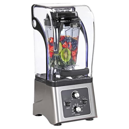 Image of Taylor & Brown 2.5L Commercial Blender Powerful Professional Bar Blender with Sound Enclosure Heavy Duty for Smoothies, Milkshakes and Cocktails 2200W