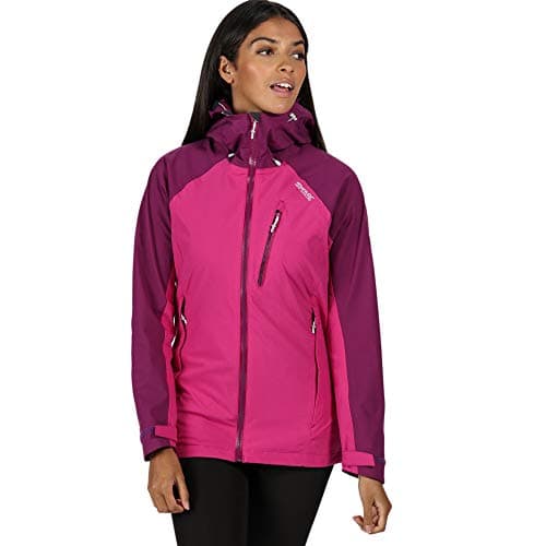 Image of Regatta Highton Technical Jacket with Elastic Hood, Waterproof and Breathable Fabric with Sealed Seams Jackets Waterproof Shell Women
