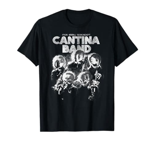 Image of Star Wars Mos Eisley Spaceport Cantina Band Portrait T-Shirt