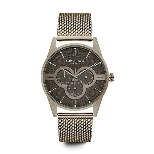 Image of Kenneth Cole New York Men's Quartz Stainless Steel Casual Watch, Color:Gold-Toned (Model: KC15205002)
