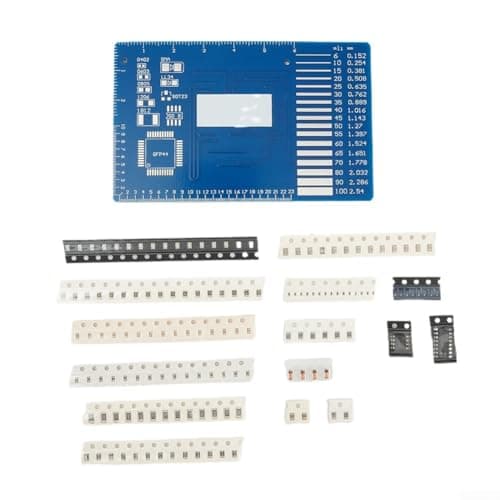 Image of SMT PCB Soldering Training Kit with Functional LED Circuit Board for Mount Component Electronics Practice