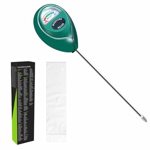 Image of XLUX Soil Moisture Meter, Plant Water Monitor, Hygrometer Sensor for Gardening, Farming, indoor and outdoor plants, No Batteries Required