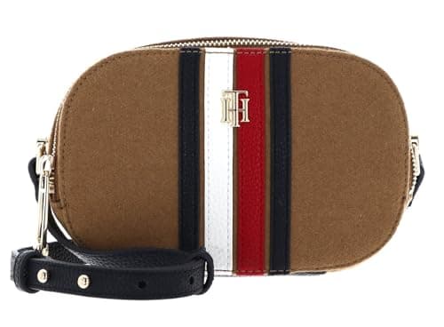 Image of TOMMY HILFIGER TH Element Melton Countryside Camera Bag Khaki