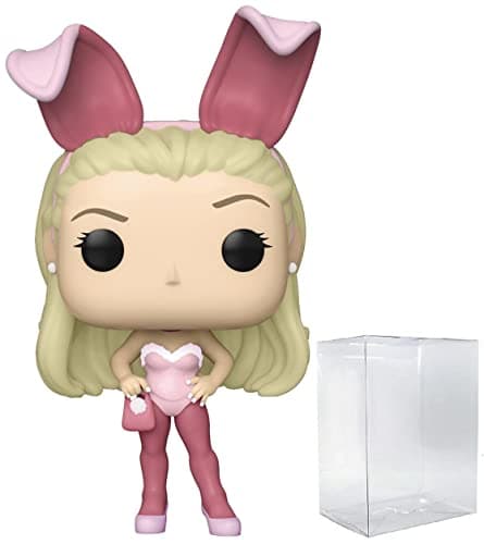 Image of POP Legally Blonde - Elle Woods in Bunny Suit Funko Vinyl Figure (Bundled with Compatible Box Protector Case), Multicolor, 3.75 inches