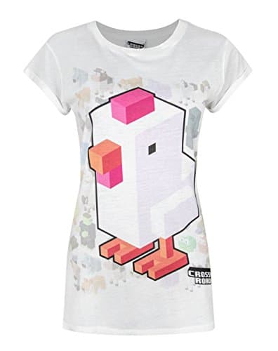 Image of Crossy Road Character Sublimation Women's T-Shirt (S) White