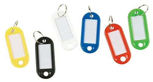 Image of Q-Connect Key Fobs Assorted (100 Pack)
