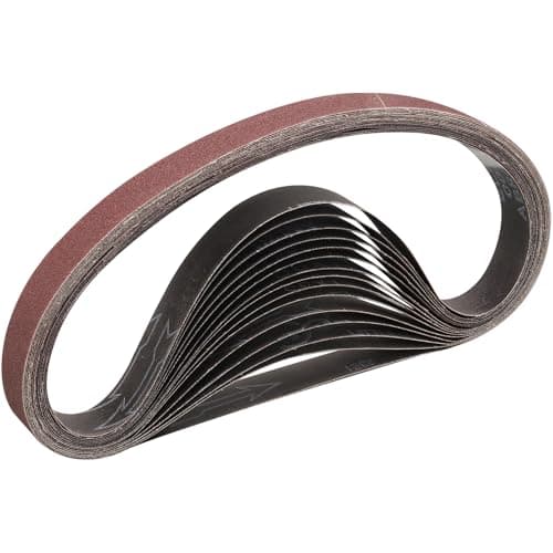 Image of STEBRUAM Sanding Belt 25 x 762 mm,15PCS 120 Grit