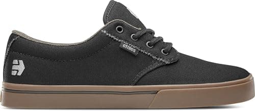Image of Etnies Men's Jameson 2 Eco Skateboarding Shoes, Black 558 Black Charcoal Gum 558, 4 UK