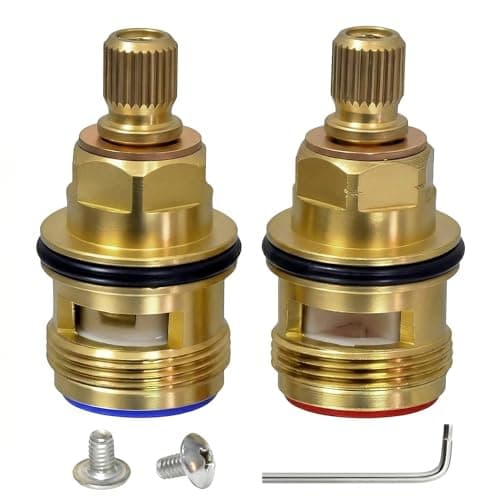 Image of Ceramic Disc Cartridges Tap Valve Quarter Turn Gland 1/2 Spare Replacement 3308R for Franke Ascona Tap