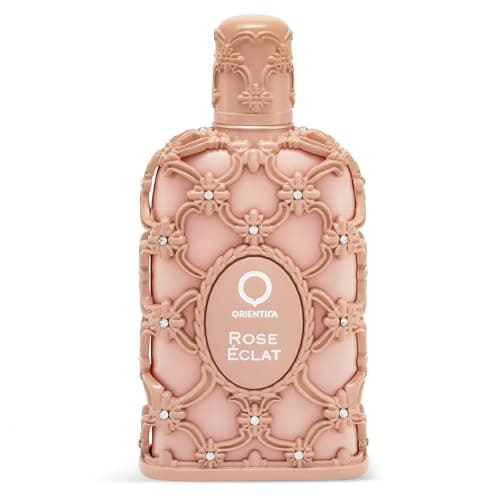 Image of Orientica Luxury Collection Rose Eclat Eau de Parfum 80ml | Long-Lasting Arabian Perfume for Men & Women | Rose, Musk & Amber | Premium Floral Woody Fragrance