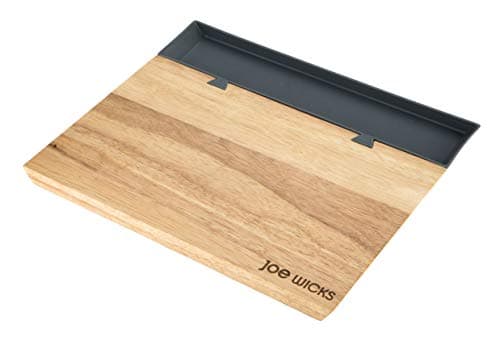 Image of Joe Wicks 47375 - Large chopping board - Sorter Tray - Food Preparation - Wood - 35 x 21 x 2 cm, Grey