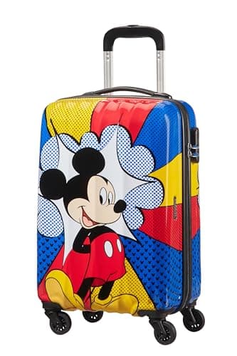 Image of American Tourister Hypertwist - Spinner S, Hand Luggage, 55 cm, 36 l, Multicolored (Mickey Flash Pop)