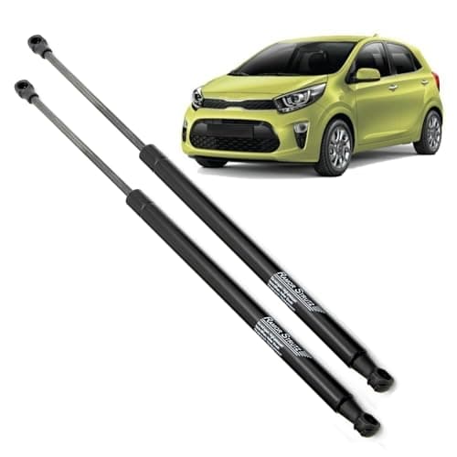 Image of Ramor Strutz 2x Tailgate Gas Struts Compatible with a Kia Picanto Mk3 JA 2017-2025. Tailgate Gas Springs Replacement for 81770G6010 and others.