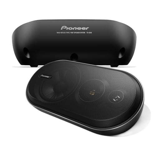 Image of Pioneer TS-X210 3-Way Surface Mount Car Speakers with 100 W Max Power (Pair)
