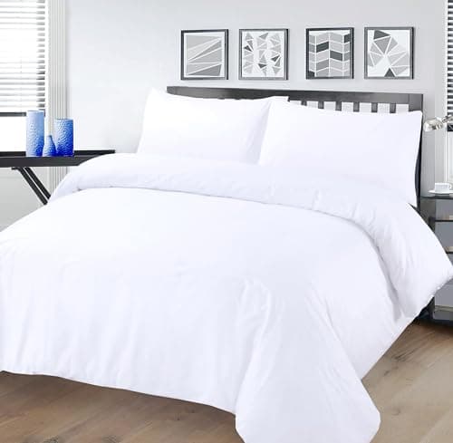 Image of Waterproof Duvet Cover Protector Hypo Allergenic Anti Dust Mite Zip Closure (Single)