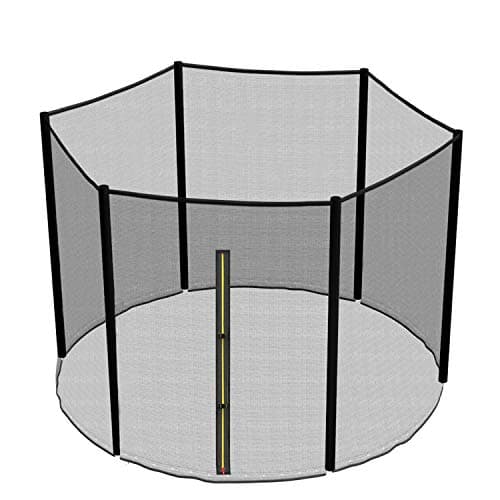 Image of Green Bay Premium Replacement Safety Enclosure Net Netting (Net Only, Poles Not Included) | 4mmx4mm UV resistant | for 10FT(305cm) 6 poles trampoline