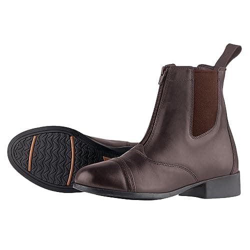 Image of Dublin Elevation Zip Paddock Boots II, Brown, Adults 5