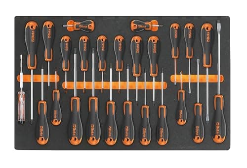 Image of Beta Easy M213 25 Piece Slotted, Phillips & Torx Screwdriver Set Supplied in Foam Module