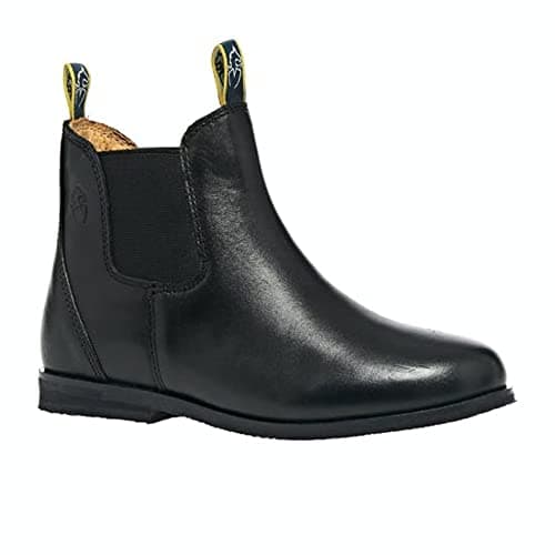 Image of Shires Moretta Fiora Childrens Jodhpur Boots - Black: UK4/EU20