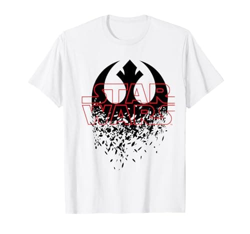Image of Star Wars The Last Jedi Shattered Emblem T-Shirt