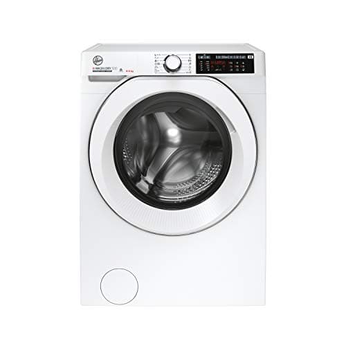 Image of Hoover H-WASH&DRY 500 Freestanding Washer Dryer, 9 Kg Wash + 6 Kg Dry, 1400 RPM, Combined Cycle Class D, Wi-Fi & Bluetooth, Auto Care & Hygiene Cycle, White, 60x58x85 cm - HD 496AMC/1-80
