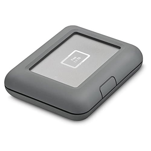 Image of LaCie 2 TB DJI Co-Pilot Portable Hard Disk Drive with Samsung 128 GB Micro SD Card - Grey