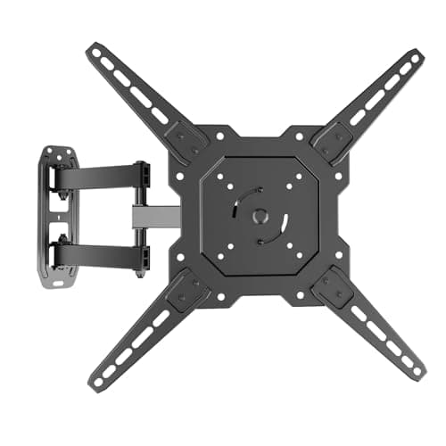 Image of H&C(hcck&Cllassp) Full Motion Articulating TV Monitor Wall Mount Bracket for 13'' to 55'' TVs Articulating Arms Swivel Tilt Extension Rotation for Corner Motorhome Max VESA 400x400 Max Load 67 lbs