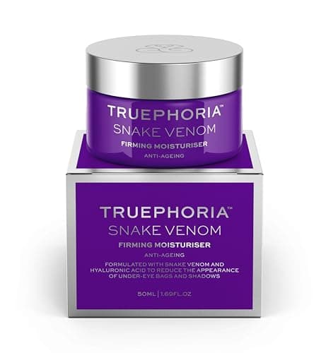 Image of Truephoria Snake Venom Moisturiser, Anti-ageing Face Cream with Hyaluronic Acid, 50ml