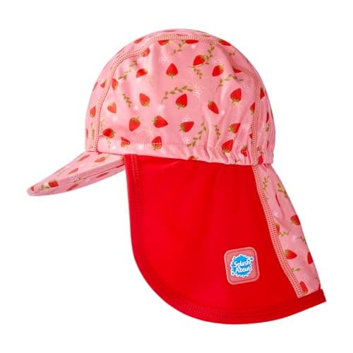 Image of Splash About Kids Legionnaire Sun Hat, Strawberry Field 3-6 Years