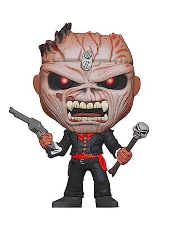 Image of Funko POP! Rocks: Iron Maiden - Skeleton Eddie - Nights Of the Dead - Collectable Vinyl Figure - Gift Idea - Official Merchandise - Toys for Kids & Adults - Music Fans - Model Figure for Collectors