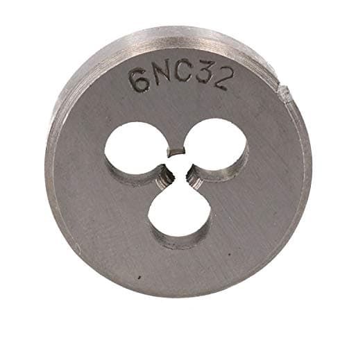 Image of 6 x 32 UNC Imperial Die Nut 1" (25mm) Tungsten Steel TD126