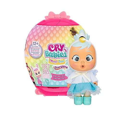 Image of Cry Babies Magic Tears Storyland, Dress Me Up, Surprise Collectible Doll with Outfits, Real tears and Accessories in a Wardrobe capsule; Figures for girls and boys 3 years and up Multicoloured