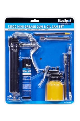 Image of Blue Spot Tools 07965 120CC Mini Grease Gun & Oil Can Set