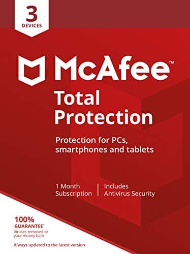 Image of McAfee Total Protection - 3 Devices|2020|3 Devices|1 Year|PC/Mac/Android|Download|Download