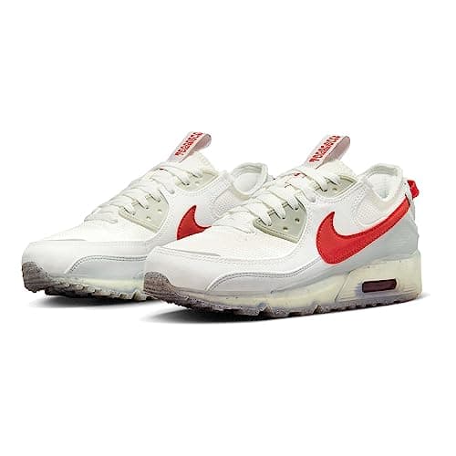 Image of Nike Air Max 90 Terrascape White Red, White, 7 UK