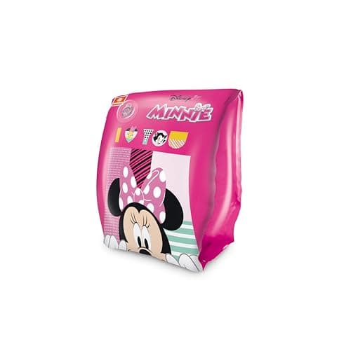 Image of Mondo Minnie Mouse Inflatable Arm Bands for Kids, Pink, Disney Theme