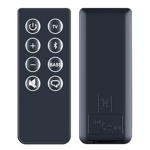Image of WKOLF New Replacement Remote Control for Bose Solo 5 10 15 Series Soundbar,for Bose Solo Soundbar Series II und TV Sound System 418775 410376 431974 845194 838309-1100 740928-1120