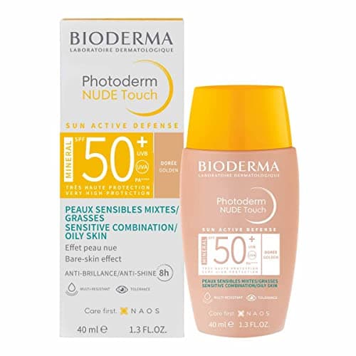 Image of Bioderma Photoderm Nude Touch SPF 50+ 40ml - Golden