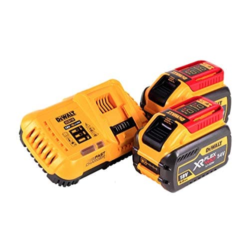 Image of 2 x DEWALT DCB547 18V/ 54V XR Flexvolt 9.0Ah Battery + DCB118 Fast Charger