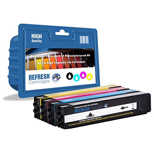 Image of Refresh Cartridges Remanufactured Ink Cartridge Replacement for HP 981X (Multi-Colour)